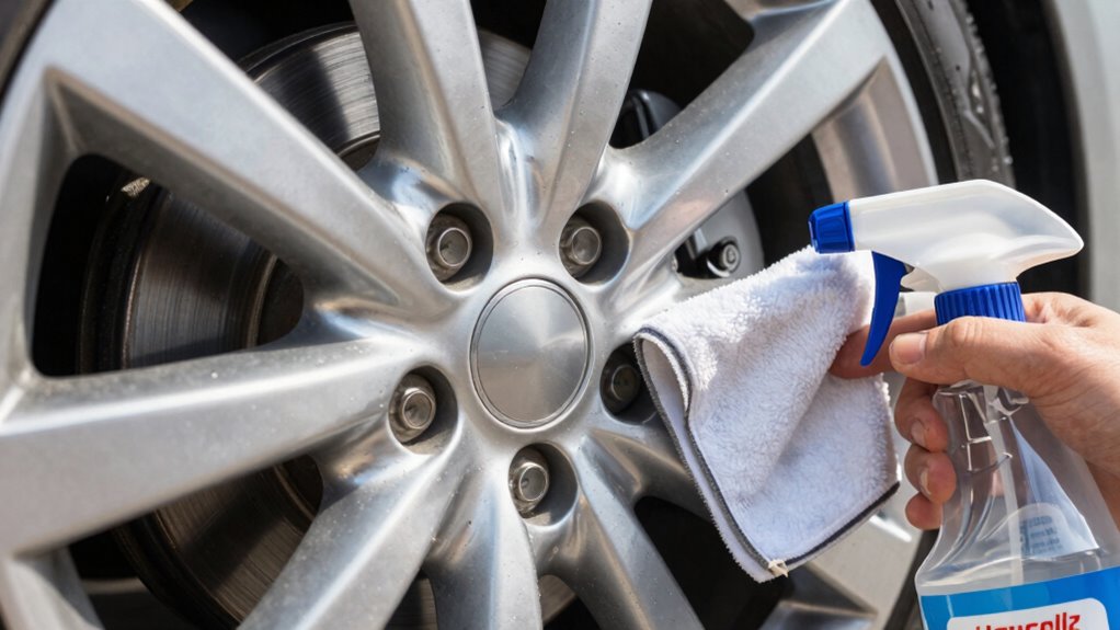 safe brake dust removal