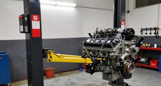securely assemble engine hoist