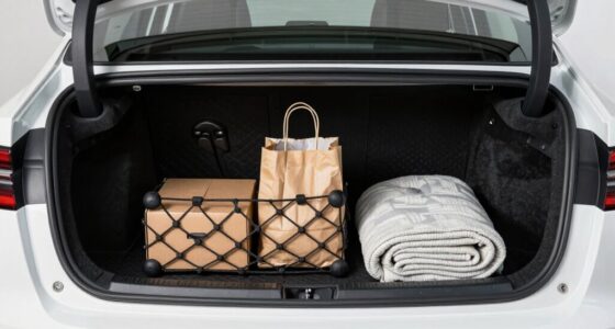 securely organize trunk contents