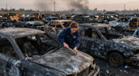 8,600-Acre Wildfire Decimates Massive Idaho Salvage Yard With 8,000 Cars