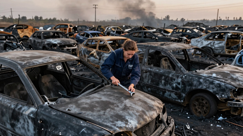 8,600-Acre Wildfire Decimates Massive Idaho Salvage Yard With 8,000 Cars