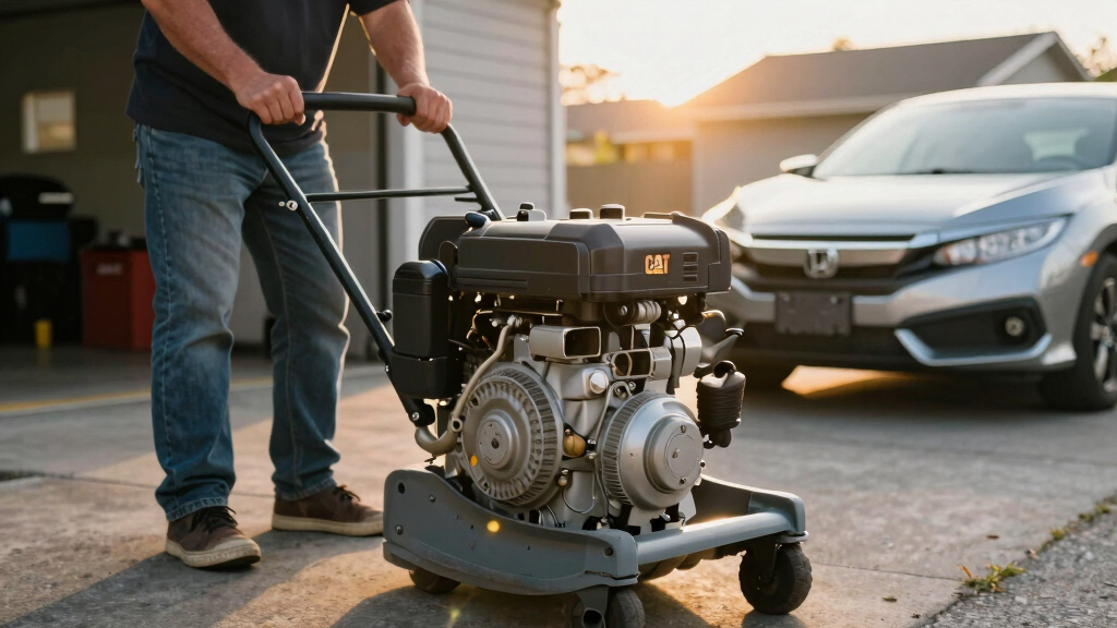 CAT Diesel-Powered Mower Has a Bigger Engine Than a Honda Civic