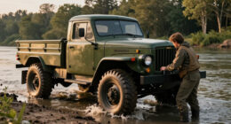 For Sale: 6×6 Ford Truck Developed As An Amphibious Military Prototype Circa 1960