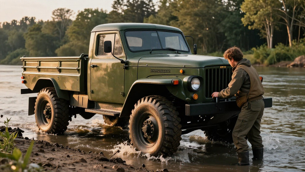 For Sale: 6×6 Ford Truck Developed As An Amphibious Military Prototype Circa 1960