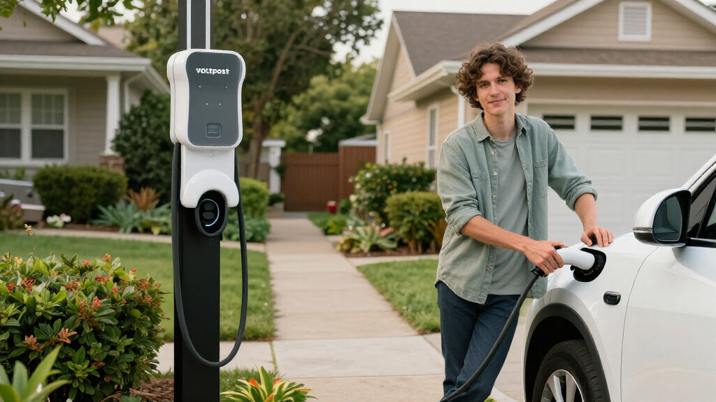 Voltpost Is Making A Charger For People Without A Driveway