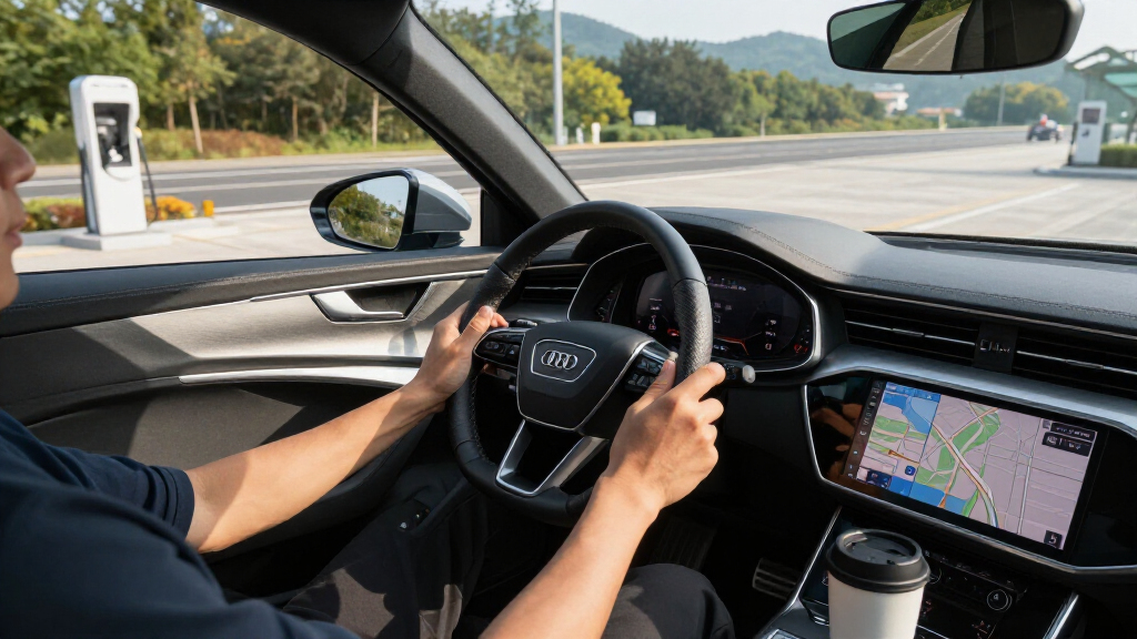 Audi A6 E-tron Travels 1,338 Km Without Recharging