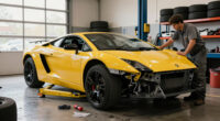 Be Brave: This Lamborghini Gallardo That Was Rolled Needs A Rebuild