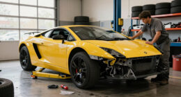 Be Brave: This Lamborghini Gallardo That Was Rolled Needs A Rebuild