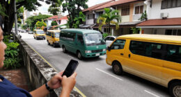 Buses, Vans Hogging KL Residential Roadsides - The Star
