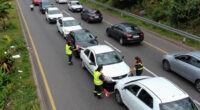 Chain Traffic Accident On Rosario-Buenos Aires Highway