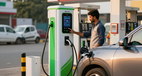 Mahindra’s Charge_iN Network Expands And Opens First EV Station With HPCL