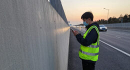 Noise Barrier Fires Again On A10 Near Amsterdam West