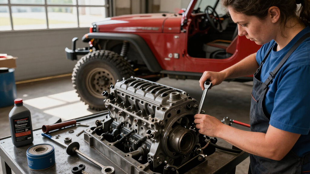 Somebody Added A Liter Of Displacement To An Iconic Jeep 4.0L And Made Huge Power