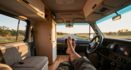 This Electric Camper SUV Has Heated Floors, A Loft, And Built-In Storage. See The SkyNomad N90 Max Studio.
