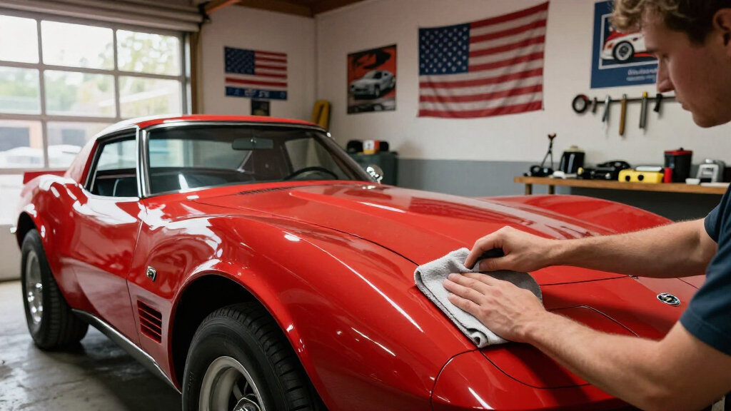 This Groovy And Patriotic ‘Austin Powers’ Corvette Is Up For Grabs