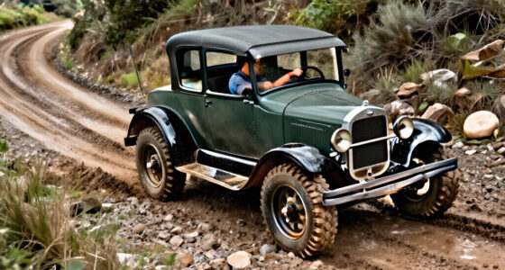 1928 Ford Model A Unfazed By Off-Road Course Made For Modern Trucks
