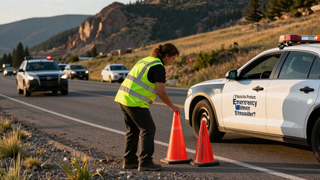 Colorado’s Plan To Protect Emergency Workers On The Shoulder? Giant, Neon Green Ford Trucks
