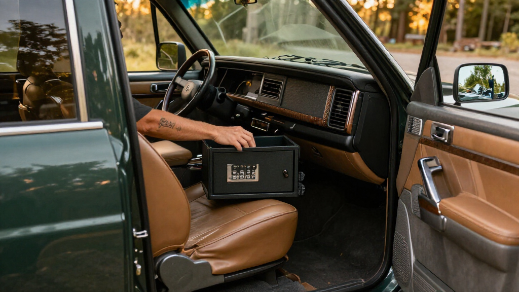 Jeep Will Sell You A Grand Wagoneer With A Lockable Safe. It’s Basically A Gun Safe