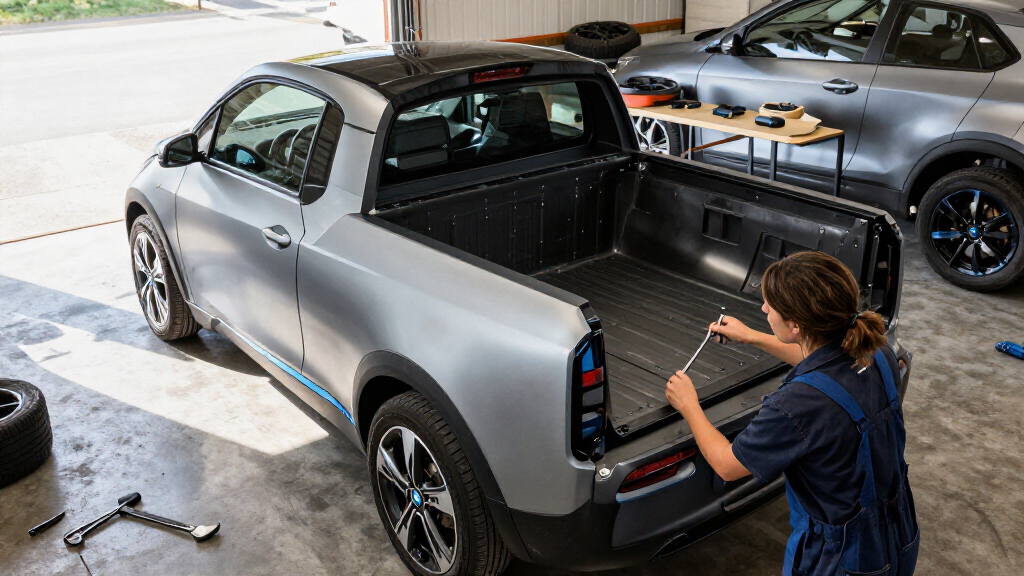 Master Builder Made A BMW I3 Pickup Truck To Shame The Slate