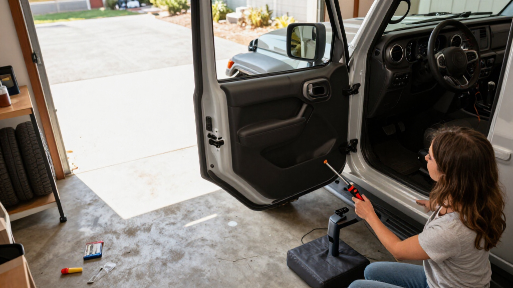 The 2026 Jeep Wrangler’s New Door Removal System Really Is Much Better