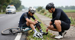 'The Helmet Definitely Saved His Life' – Dylan Van Baarle Injured In Incident Days Before His Wedding