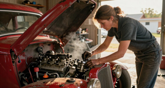 This Hot Rod Ford Sat For 10 Years. A Lawnmower Carburetor Got The V8 Running Again
